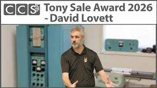 Tony Sale Award 2026 | David Lovett (Usagi Electric)