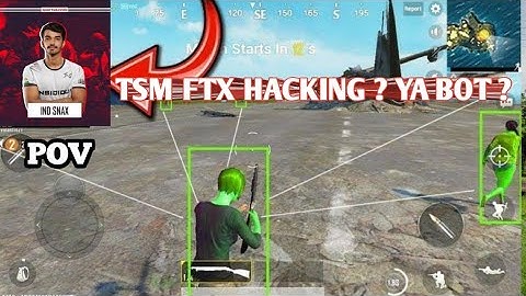 Snax Shocked By TSM FTX HACKING | TSM FTX HACKING | TSM FTX Ninja | Shadow Hacking | BGMi Hack