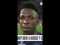 &quot;HAY QUE ESTAR CONCENTRADOS PARA LLEVAR AL MADRID A LA FINAL&quot;: el análisis de Vinícius | #Shorts