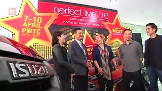 Two lucky winners to win Isuzu 4WD trucks at Perfect Livin'16 exhibition