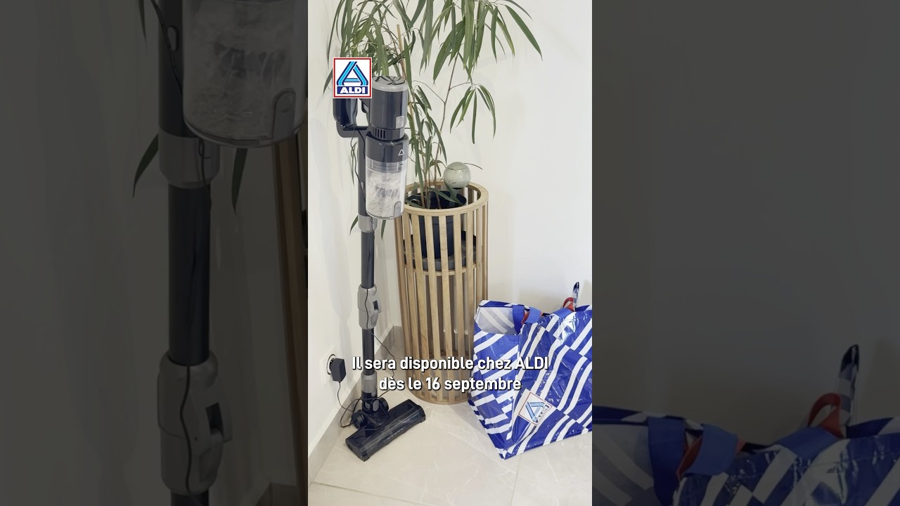 L’aspirateur balai qui aspire la saleté plutôt que votre énergie, dispo à seulement 59,99€ chez ALDI