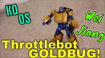 Wei Jiang OS KO of Toyworld Throttlebot Goldbug - GotBot True Review NUMBER 628