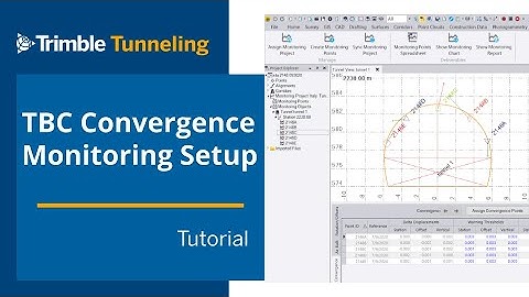 TBC Tunnel Convergence Monitoring - Part 1