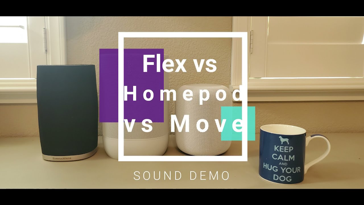 Flex Apple Homepod vs Sonos - Sound Demo - YouTube