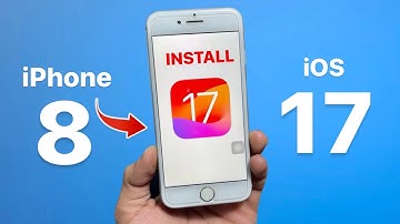 How to Update iPhone 8 on iOS 17 - Install iOS 17 On iPhone 8 - IOS 17 Installing