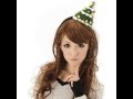 【クリスマスコスプレ】カラフルツリーカチューシャ