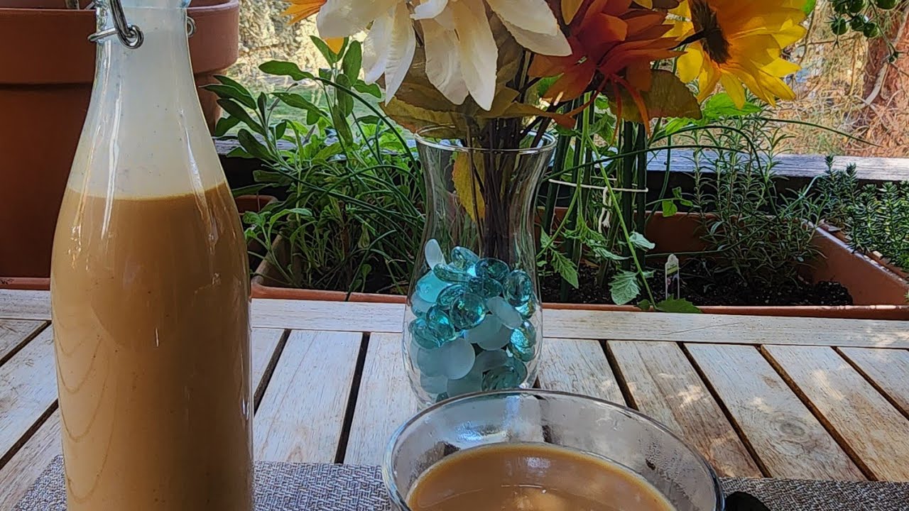 Home made Apple Crisp Coffee Creamer