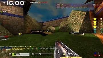 Quake Live CTF: Mid-air plasma frag