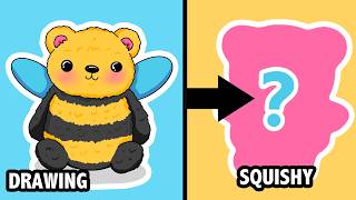 Turning My Drawings Into SQUISHIES #6