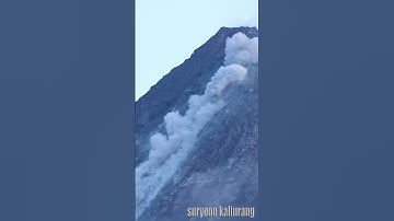 Kubah Lava Gunung Merapi 4K #merapi #volcano #erupsimerapi #gunungmerapi