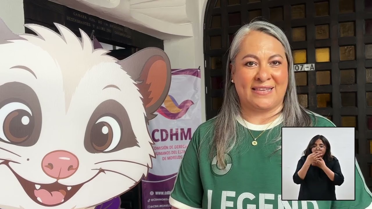 Nadxieelii Carranco Lechuga, Presidenta de la Comisión de Derechos Humanos del Estado de Morelos.
