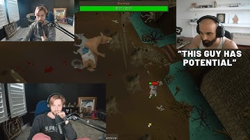 Sodapoppin Reacts to Odablock Watching His RuneScape Clip