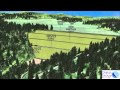 Ragged mountain dam animation