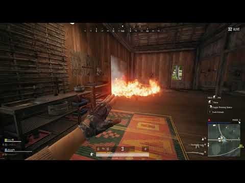 PUBG Some pretty cool Nade Kills via Wall