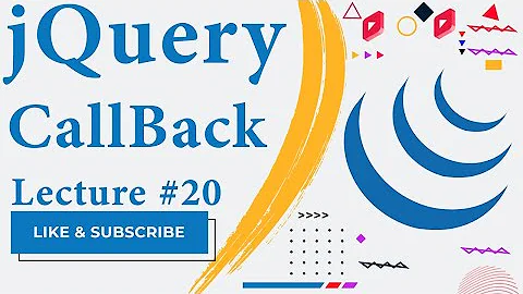 Callback functions OR method in jquery | CallBack in jquery | CallBack function in jquery
