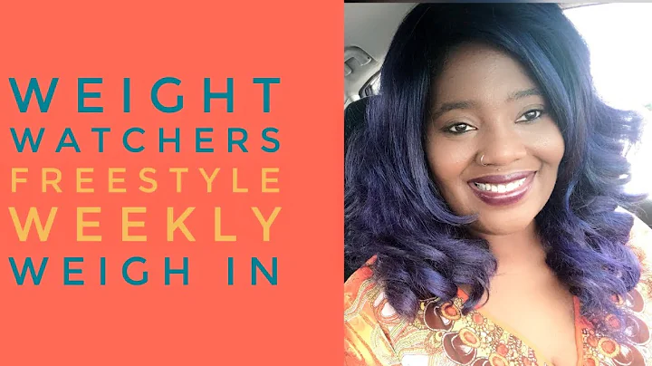 Weight Watchers FREESTYLE • Weekly Weigh In • 1/12/18