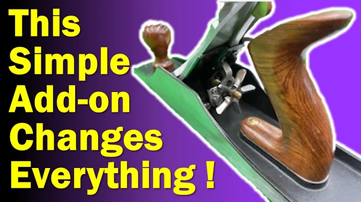 Hand Plane Upgrade - Amazing Improvement