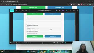 Demo Website Enkripsi dan Deskripsi File/Teks Dengan Menggunakan Algoritma Salsa20
