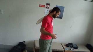 Alberto Gorostiza Contact Club Juggling at Fleet FM in Auckland