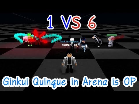 Ro-ghoul : ห้ามพลาด Ginkui 1 VS 6 SSSOwl,Kenk1-2,T-Human,Kosshi,Ginkui : Roblox