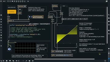 [Max/MSP] phase distortion and waveshaping distortion