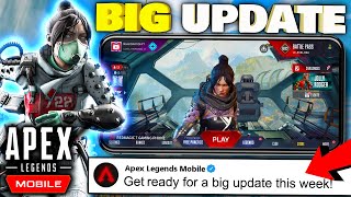 Apex Legends Mobile IS GETTING FIXED! (BIG UPDATE)