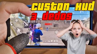 Custom HUD Perfecto a 3 Dedos Free Fire 2024 - Mejora tu nivel