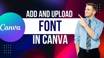 How To Add Your Own Fonts In Canva Fast!