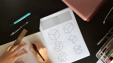 How to draw a isometric cube with rounded edges