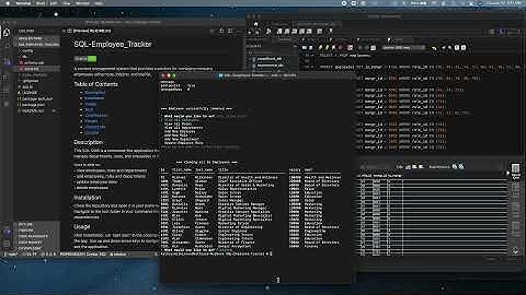 SQL Employee Tracker