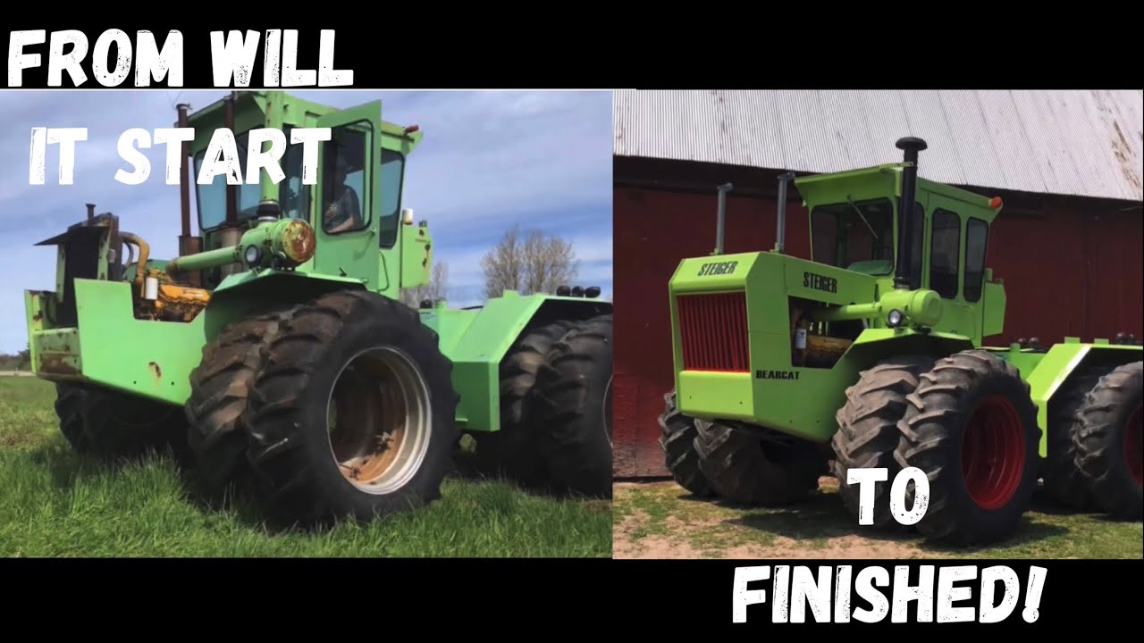 Will it Start?  To Finished!  The 1974 Steiger Bearcat story