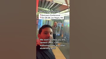 DevLearn Conference: Join us on a Live Stream! #shorts