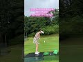 アプローチの引き出しを増やすためにロブショットの練習開始❤️‍🔥