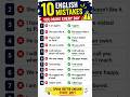 10 English Mistakes You Make Every Day #shorts #ytshorts #explore