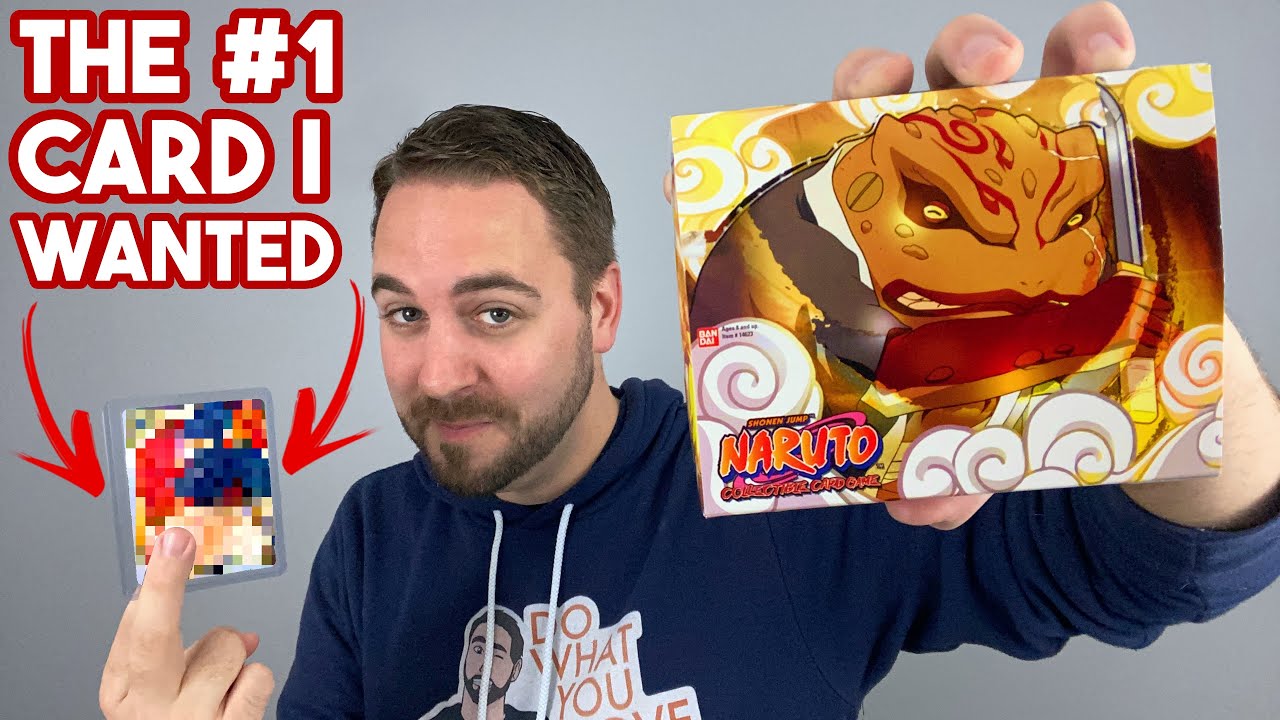 4 GOLD CARDS?!?! Naruto CCG Booster Box Break! Set 11  Pulls!!