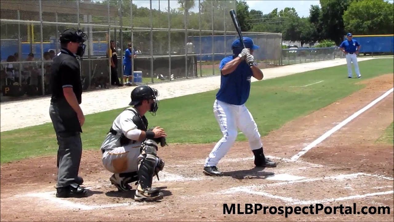 Andres Sotillo batting for GCL Blue Jays - Gulf Coast League 2013
