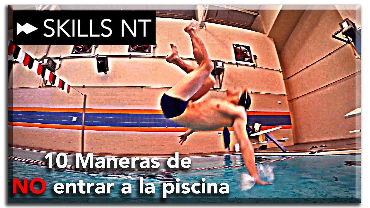 10 maneras de no entrar a la piscina. Errores. natacion para bebes