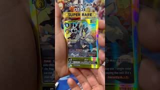 Digimon Pack #1834 **SUPER RARE** #digimoncardgame Special Booster Ver. 2.5