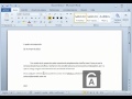 Cómo crear una Carta de recomendación en Word 2010