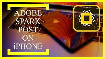 Adobe SPARK POST app on iPhone 2018