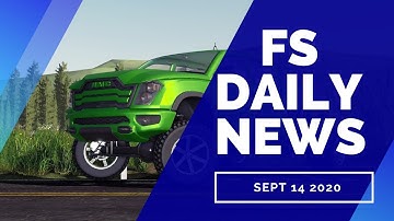 FS DAILY NEWS!!! 2021 NMC Scarok, Oxygendavid New Map, Plus Mods In Testing | Farming Simulator 19