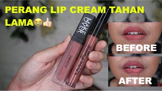 PERANG LIP CREAM TAHAN LAMA NYX LANGERIE VS MAKEOVER TRANSFERPROOF MATTE LIP CREAM | Maria Soelisty