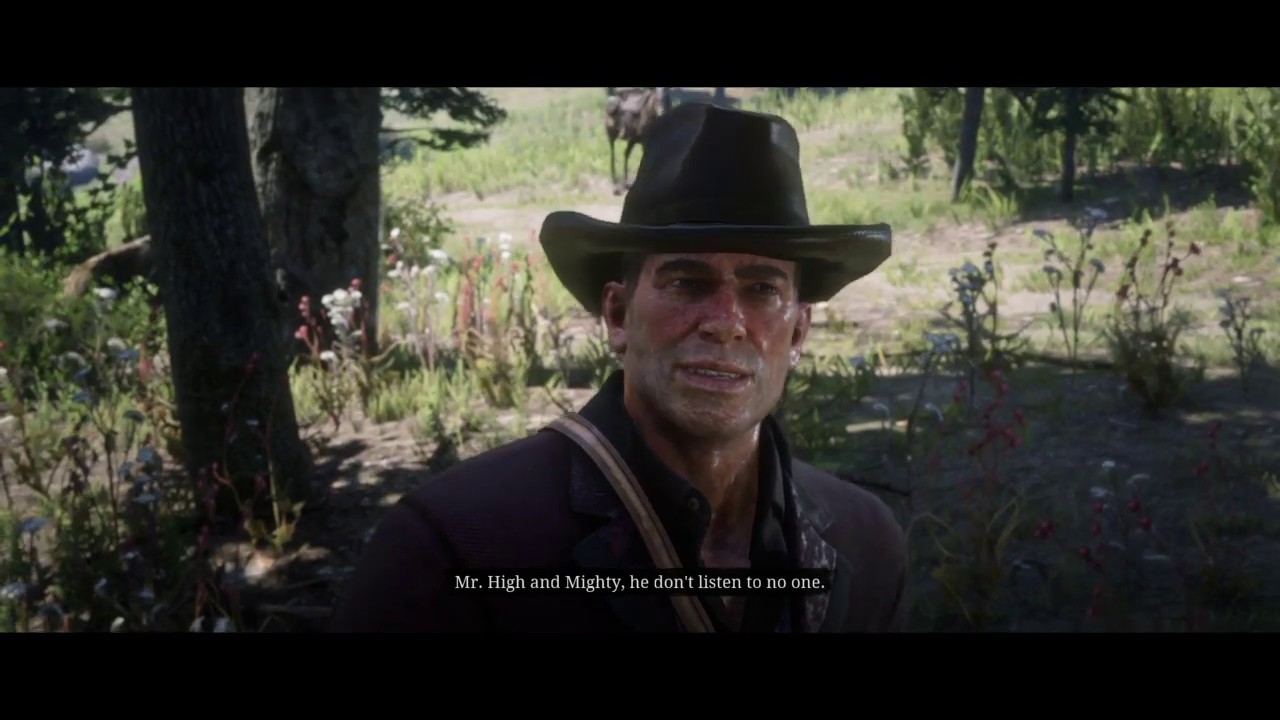 Rdr2 Mr. Black and Mr. White in treehouse YouTube