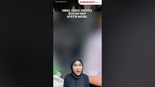 Viral Diduga Bocah SMP Pamer Video Nyetir Mobil