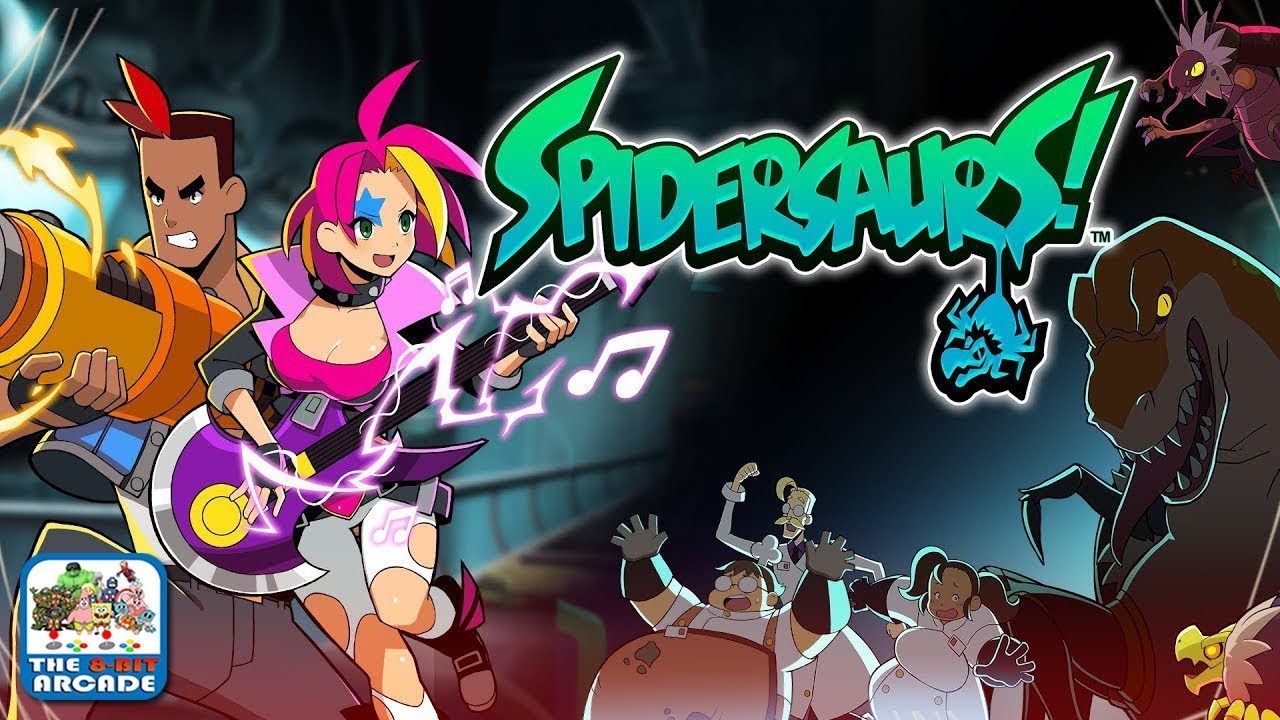 games people play Spidersaurs - Get Ready for Intense, Saturday Morning Cartoon Style Action (iOS Gameplay)