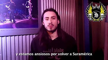 Saludo de Phil Sgrosso de As I Lay Dying para Suramérica