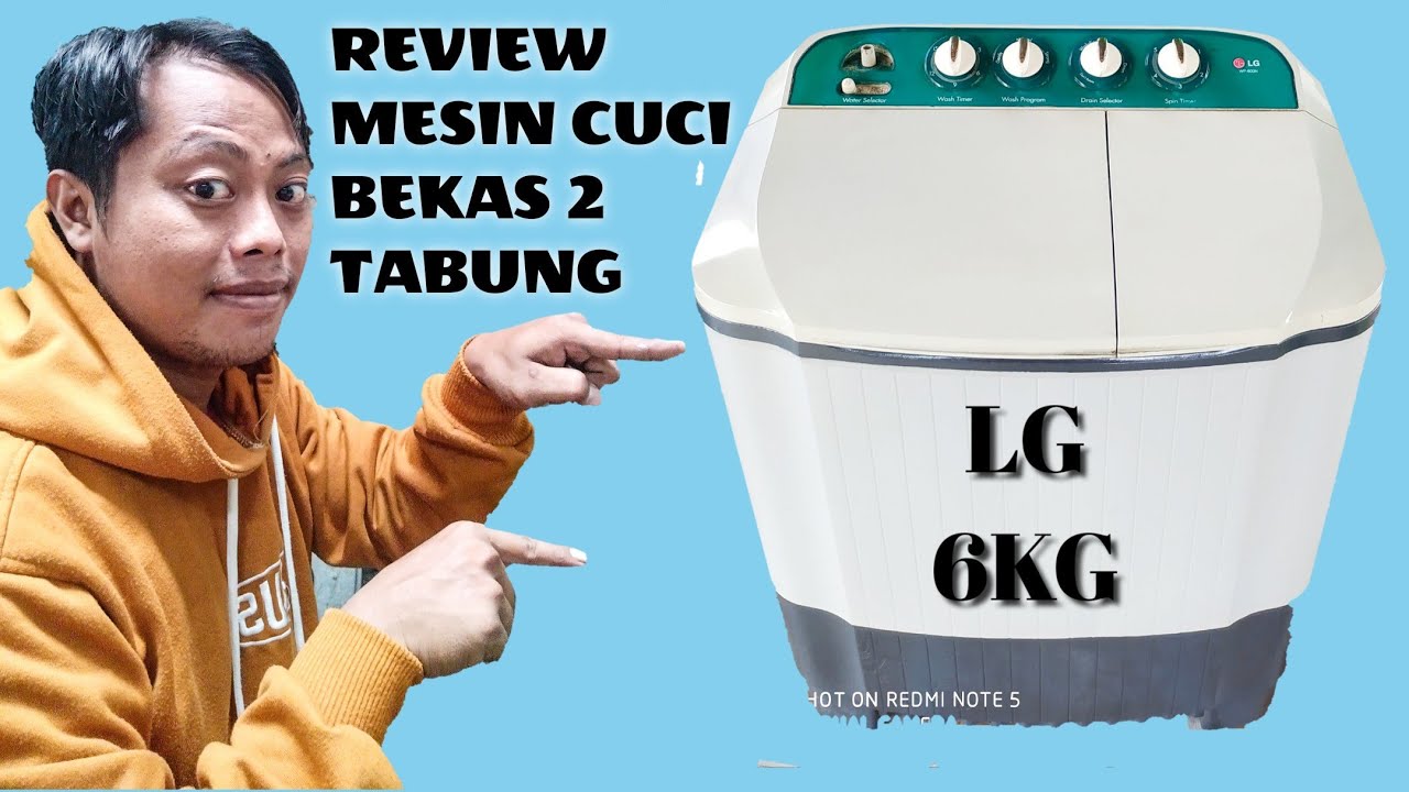 Mesin Cuci LG 2 Tabung
