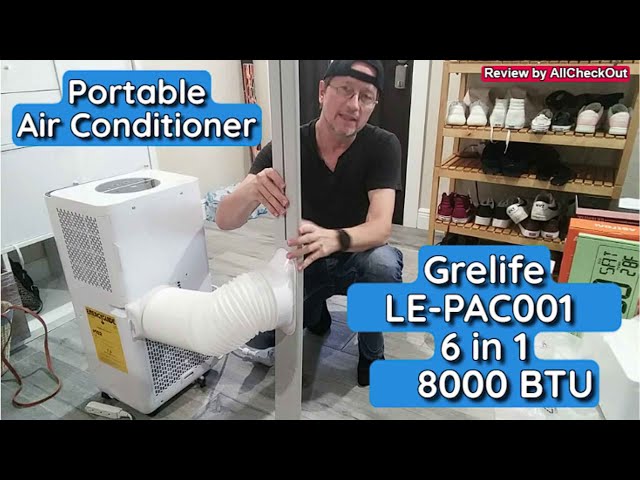 RWFLAME Portable Air Conditioner8000 BTU Powerful Home AC Unit