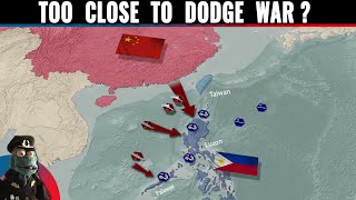 Does China need to invade the Philippines to take Taiwan?