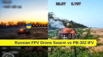 FPV Drone Swarm vs Armored Vehicle – Caught on Video!